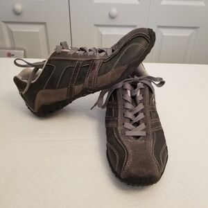 Perry Ellis America Men's Brown Leather Driving Shoes Size 9.5 Franklin